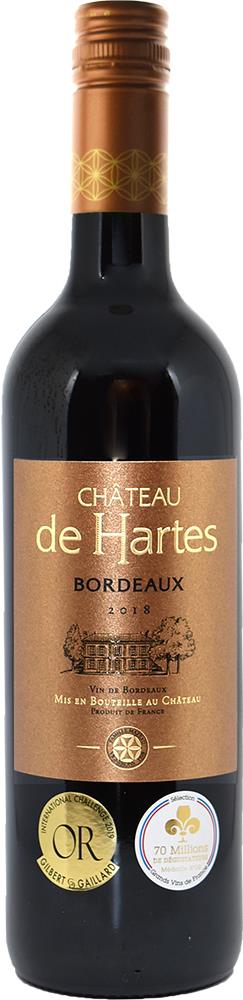 Château De Hartes Bordeaux Rouge 2018 (France)