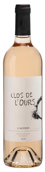 Clos de L’ours L’Accent Provence Rosé 2018 (France)