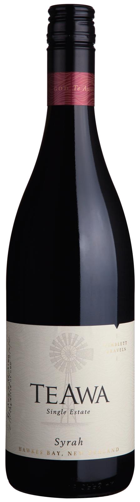 Te Awa Single Estate Gimblett Gravels Hawkes Bay Syrah 2018