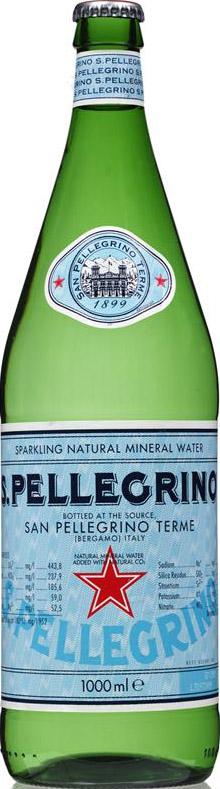 San Pellegrino Sparkling Mineral Water (1ltr)
