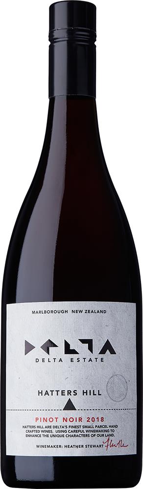 Delta Hatters Hill Single Vineyard Marlborough Pinot Noir 2018