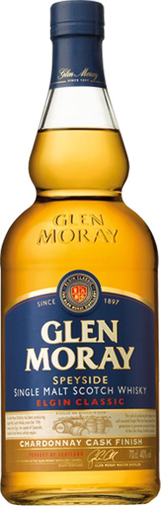 Glen Moray Classic Chardonnay Cask Finish Single Malt Scotch Whisky (700ml)