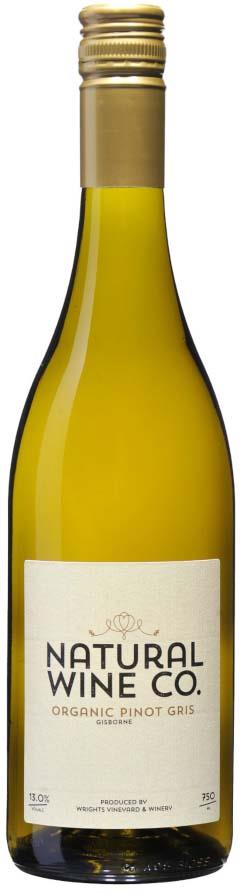 Natural Wine Co Gisborne Organic Pinot Gris 2020