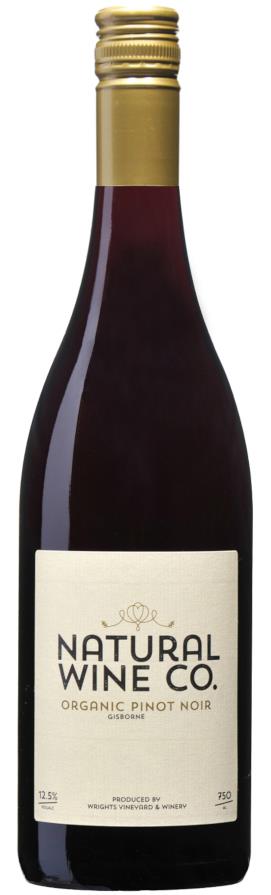 Natural Wine Co Gisborne Organic Pinot Noir 2019