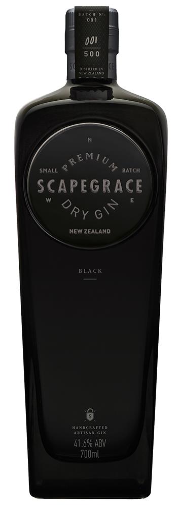 Scapegrace Black Dry Gin (700ml)
