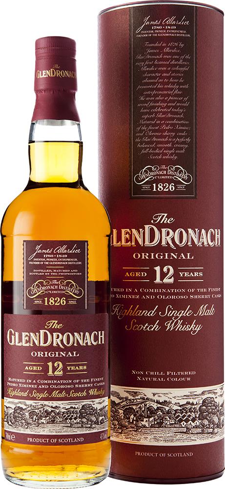 GlenDronach Original 12yo Single Malt Scotch Whisky (700ml)