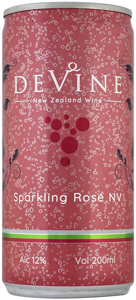 DeVine Wine Sparkling Rosé NV (200ml)