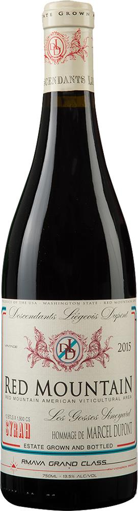 Hedges Family Estate Descendants Liegeois Dupont Red Mountain Syrah 2013 (USA)