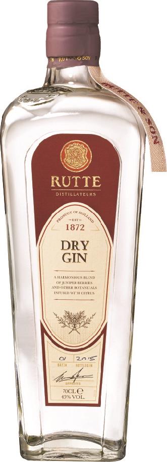 Rutte Dry Gin (700ml)