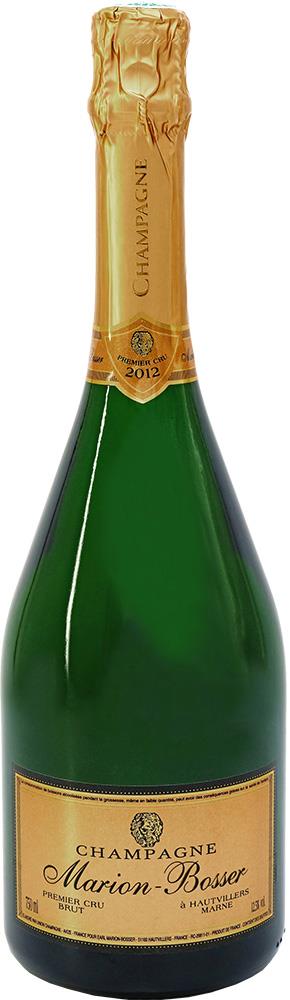 Champagne Marion-Bosser Millésime Premier Cru Brut 2012 (France)
