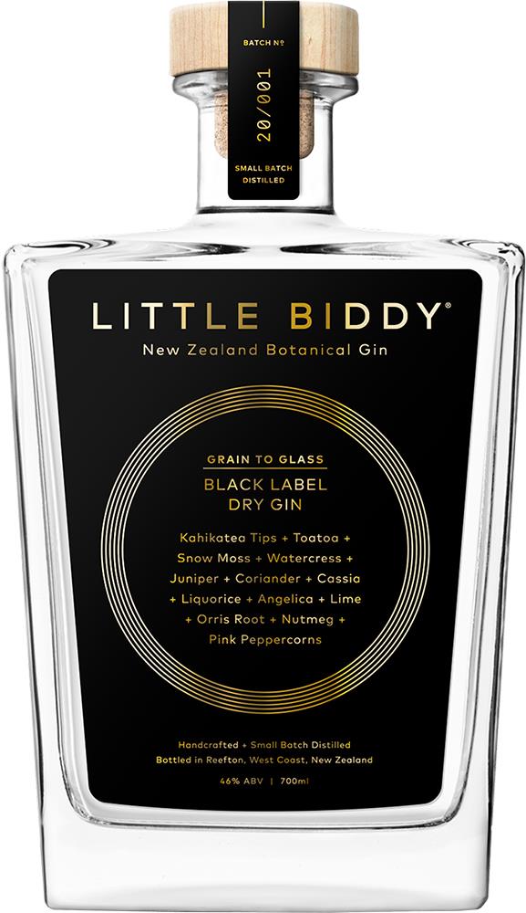 Little Biddy Gin Black Label (700ml)