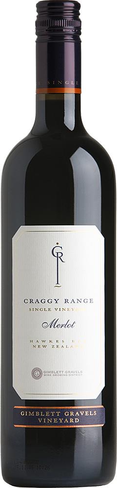 Craggy Range Single Vineyard Gimblett Gravels Vineyard Hawkes Bay Merlot 2018