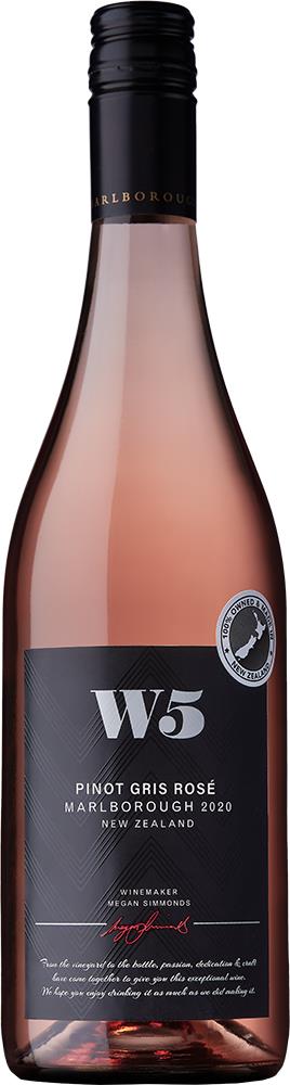 W5 Marlborough Pinot Gris Rosé 2020