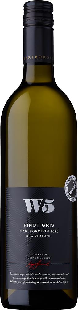 W5 Marlborough Pinot Gris 2020