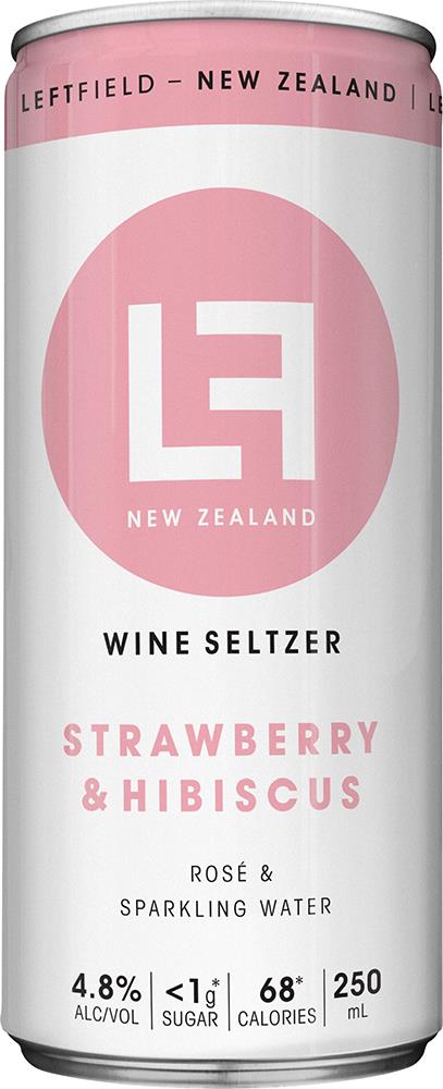 Leftfield Strawberry & Hibiscus Rosé Wine Seltzer NV (250ml)