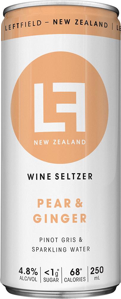 Leftfield Pear & Ginger Pinot Gris Wine Seltzer NV (250ml)