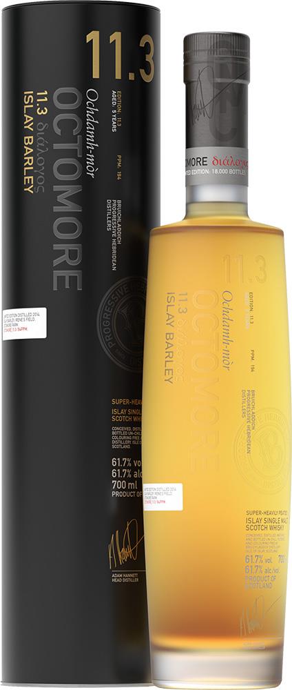 Bruichladdich Octomore 11.3 Islay Barley Single Malt Scotch Whisky (700ml)