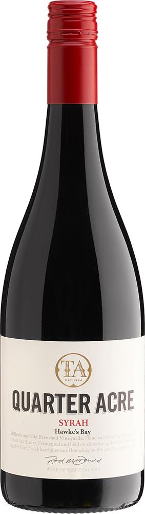 Quarter Acre Hawke's Bay Syrah 2019