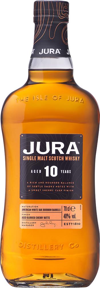 Jura 10 Year Old 2nd Edition Single Malt Scotch Whisky (700ml)
