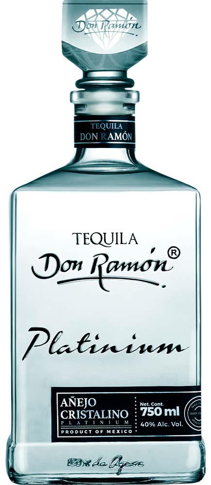 Don Ramón Platinum Añejo Cristalino Tequila (750ml)