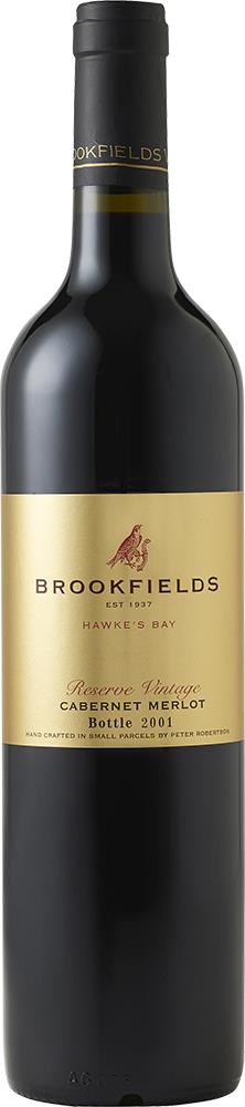 Brookfields Gold Label Reserve Hawke's Bay Cabernet Merlot 2018