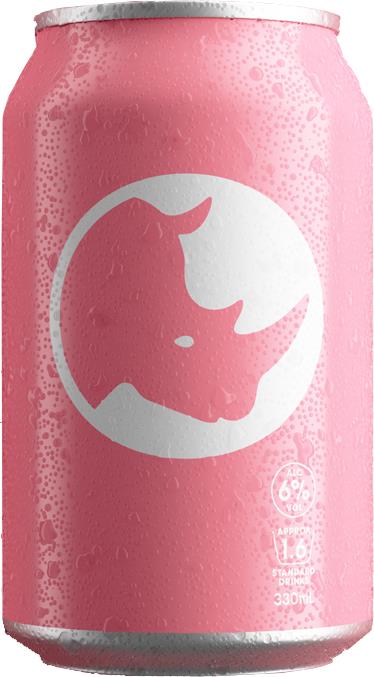 Part Time Rangers Pink Rhino Gin (330ml) 6%