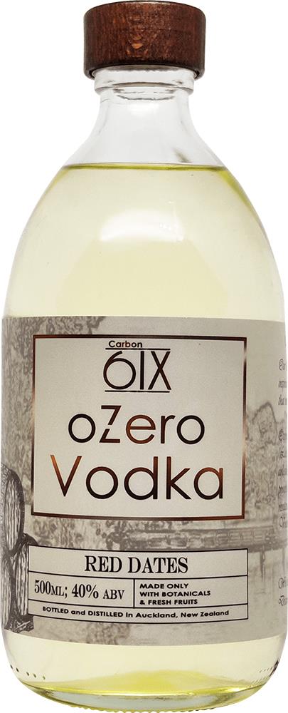 CarbonSix Ozero Red Dates Vodka (500ml)