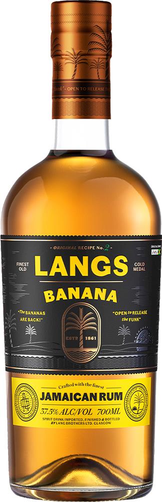 Langs Jamaican Banana Rum (700ml)