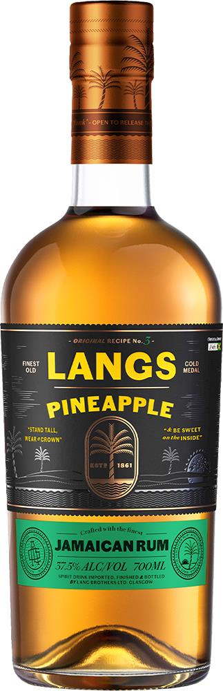 Langs Jamaican Pineapple Rum (700ml)