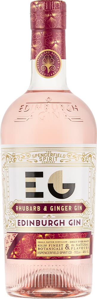 Edinburgh Gin Distillery Rhubarb & Ginger Gin (700ml)
