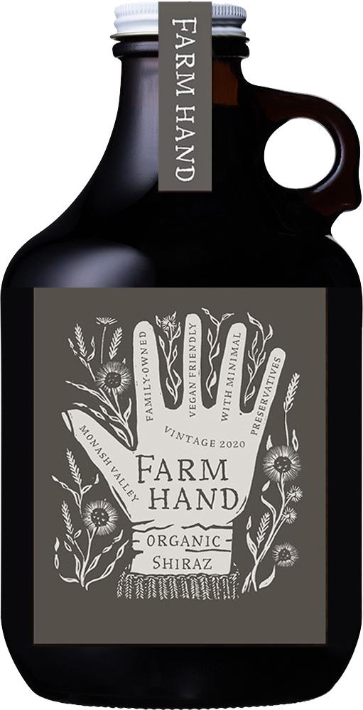Farm Hand 'Squealer' Limited Release Organic Monash Valley Shiraz 2020 (Australia) (975ml)