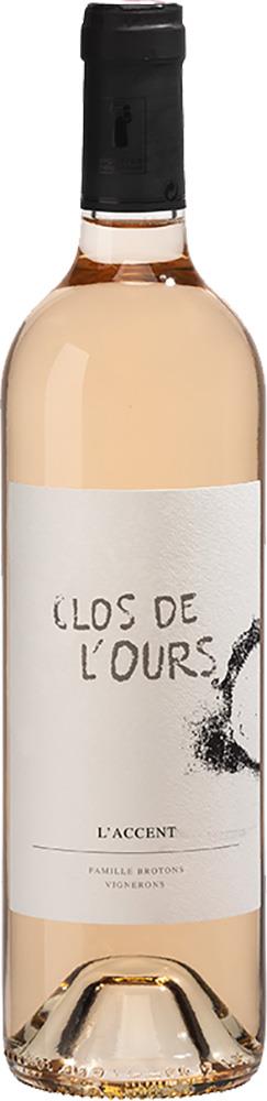 Clos de L’ours L’Accent Provence Rosé 2020 (France)