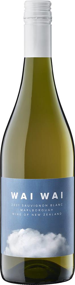 Wai Wai Marlborough Sauvignon Blanc 2021 Buy NZ Wine Online Black   19313 1 