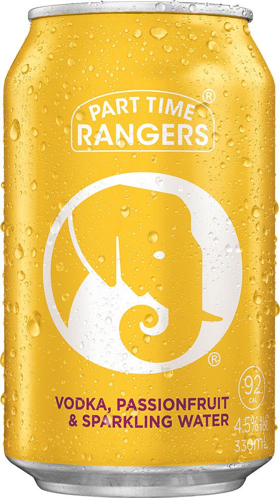 Part Time Rangers Yellow Elephant Vodka (330ml)