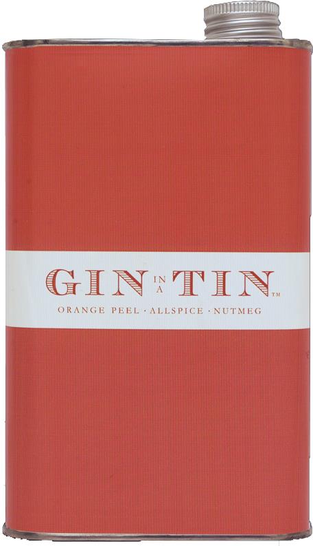 Gin In A Tin No.1 Orange Peel, Nutmeg & Allspice (500ml)