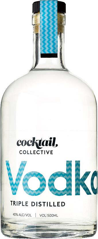 Cocktail Collective Triple Distilled Vodka (500ml)