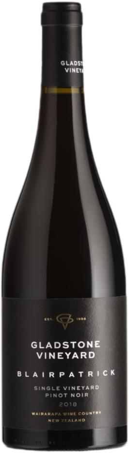 Gladstone Vineyard Blairpatrick Single Vineyard Wairarapa Pinot Noir 2019