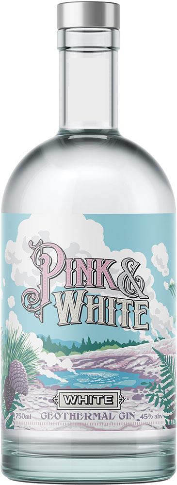 Pink & White Geothermal White London Dry Gin (750ml)