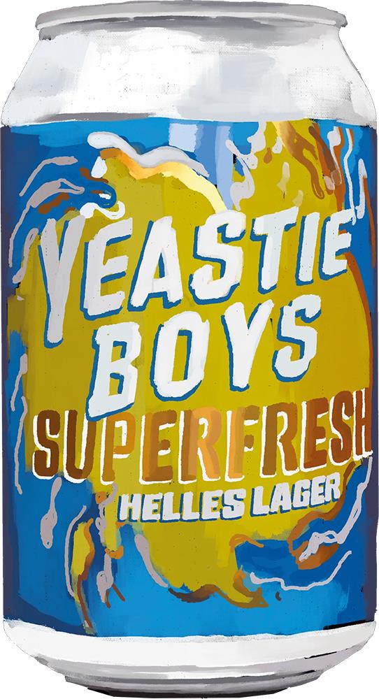 Yeastie Boys SuperFresh Helles Lager (330ml) (4x6pk)