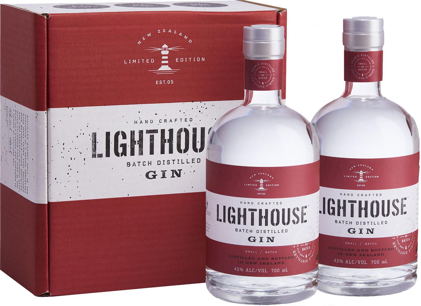 Lighthouse Original London Dry Gin (700ml) (Twin Pack)