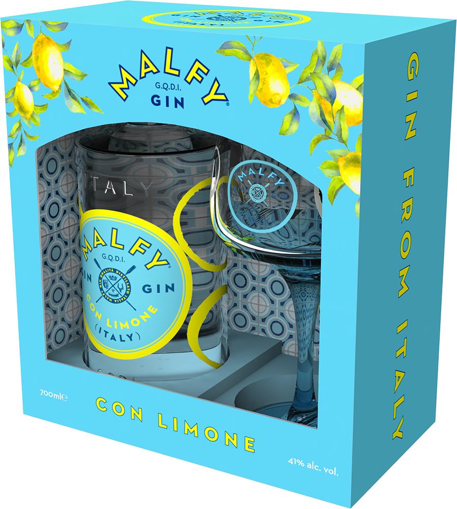 Malfy Limone Gin & Glass Gift Set