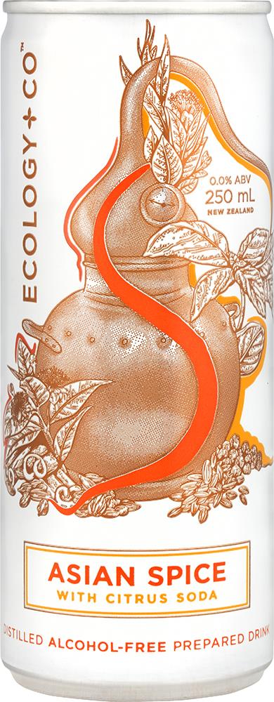 Ecology & Co Alcohol Free Asian Spice with Citrus Soda (250ml) (6x4pk)