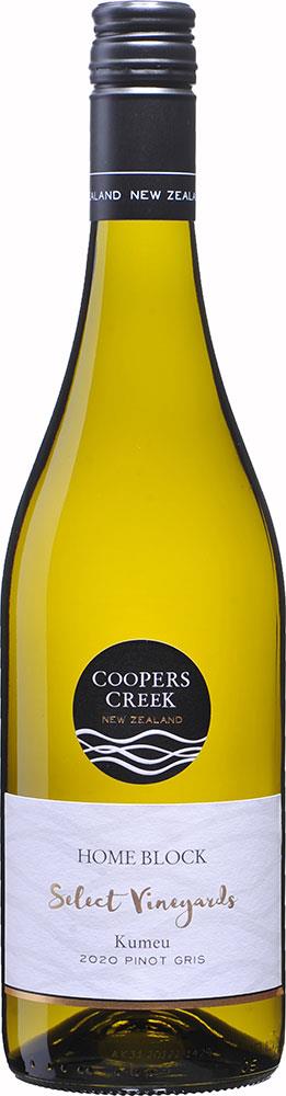 Coopers Creek Select Vineyards Home Block Kumeu Pinot Gris 2020