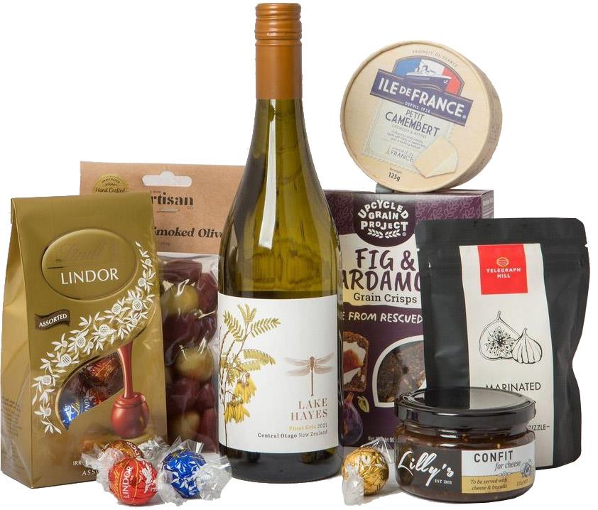 Wine, Cheese & Confit Gift Hamper (by About Giving)