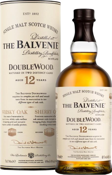 Balvenie 12YO Doublewood Single Malt Scotch Whisky (700ml)