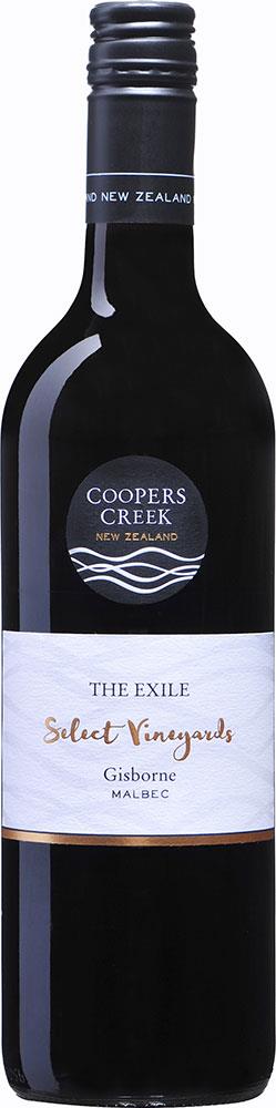 Coopers Creek Select Vineyards The Exile Gisborne Malbec 2019