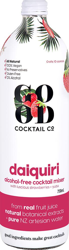 Good Cocktail Co Strawberry Daiquiri Alcohol Free Cocktail Mixer (750ml)