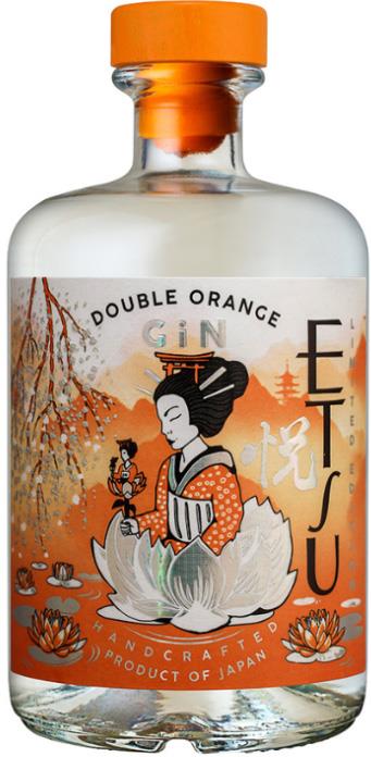 Etsu Japanese Double Orange Gin (700ml)