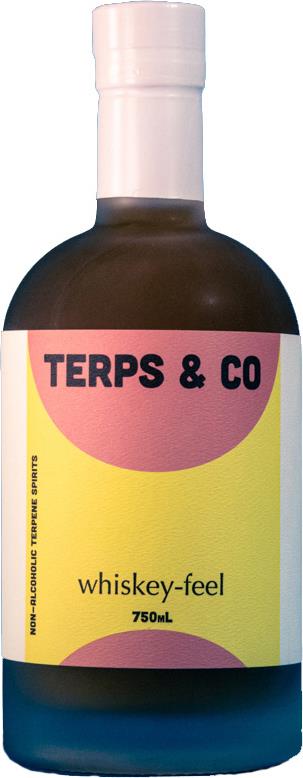 Terps & Co Whiskey-Feel Non-Alcoholic Terpene Spirits (750ml)