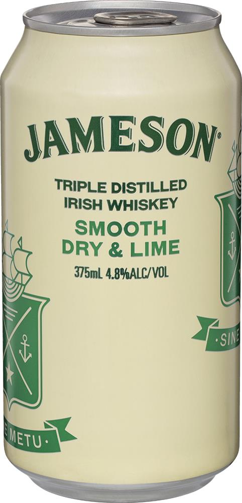 Jameson Dry & Lime (375ml) (3x10pk)